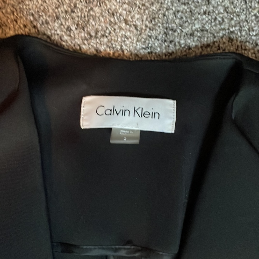 Calvin Klein Black Blazer - Picture 2 of 5